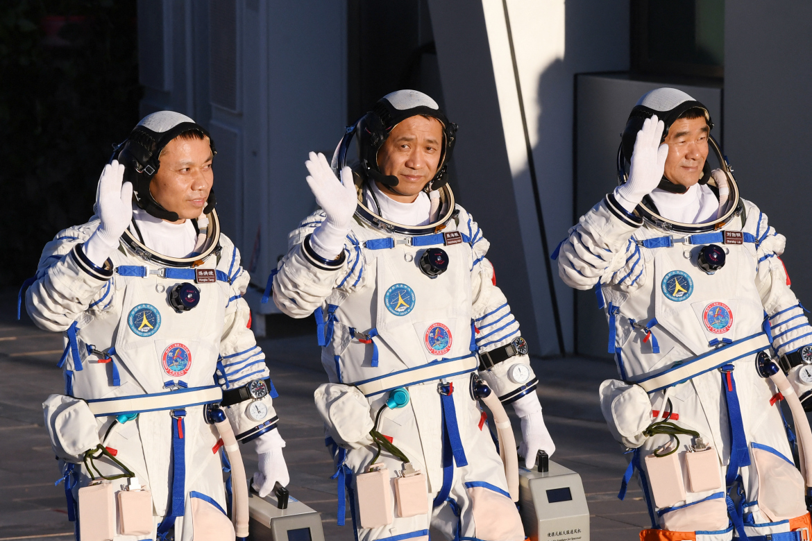 China sends its first crew to new space station – Indian Journal of ...